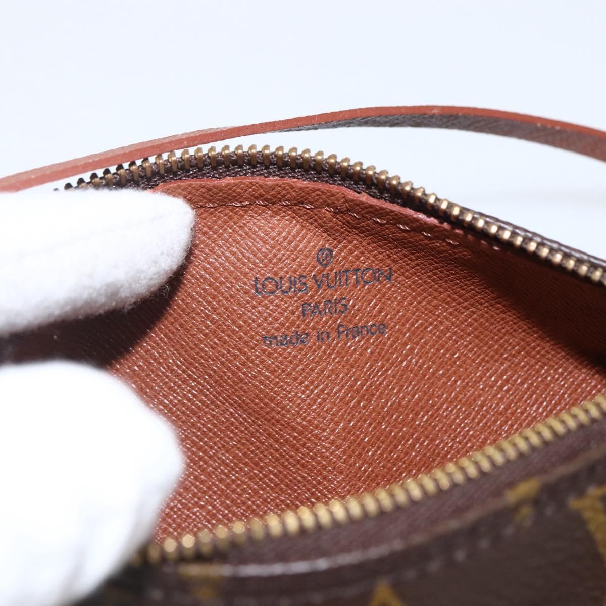 Louis Vuitton Papillon Pochette Monogram Canvas Brown Canvas Clutche & Pouche Bag (Pre-Owned)