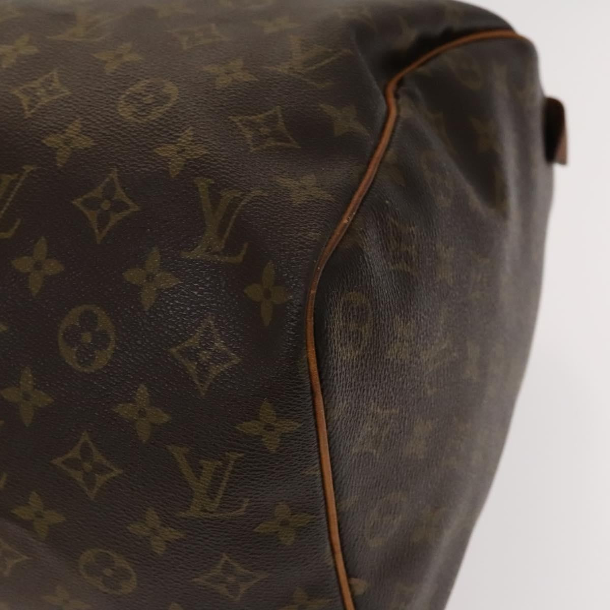 Louis Vuitton Keepall Bag Monogram Canvas Brown Canvas Travel Bag Bag (Pre-Owned)