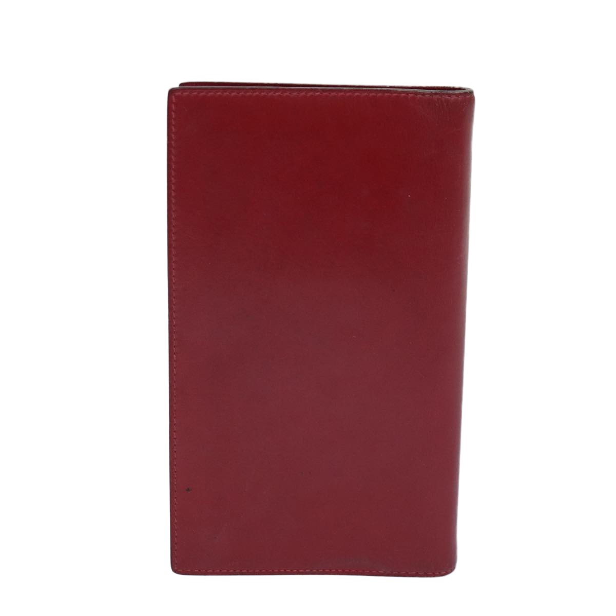 Hermes Agenda A6 Day Planner Housse Leather Red Leather Wallets Accessory (Pre-Owned)