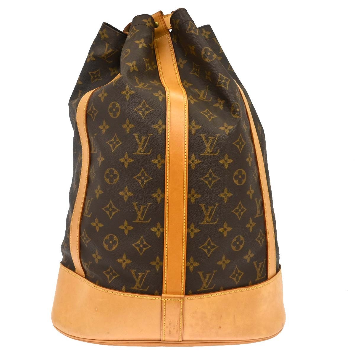 Louis Vuitton Randonnee Backpack Monogram Canvas Brown Canvas Shoulder Bag Bag (Pre-Owned)