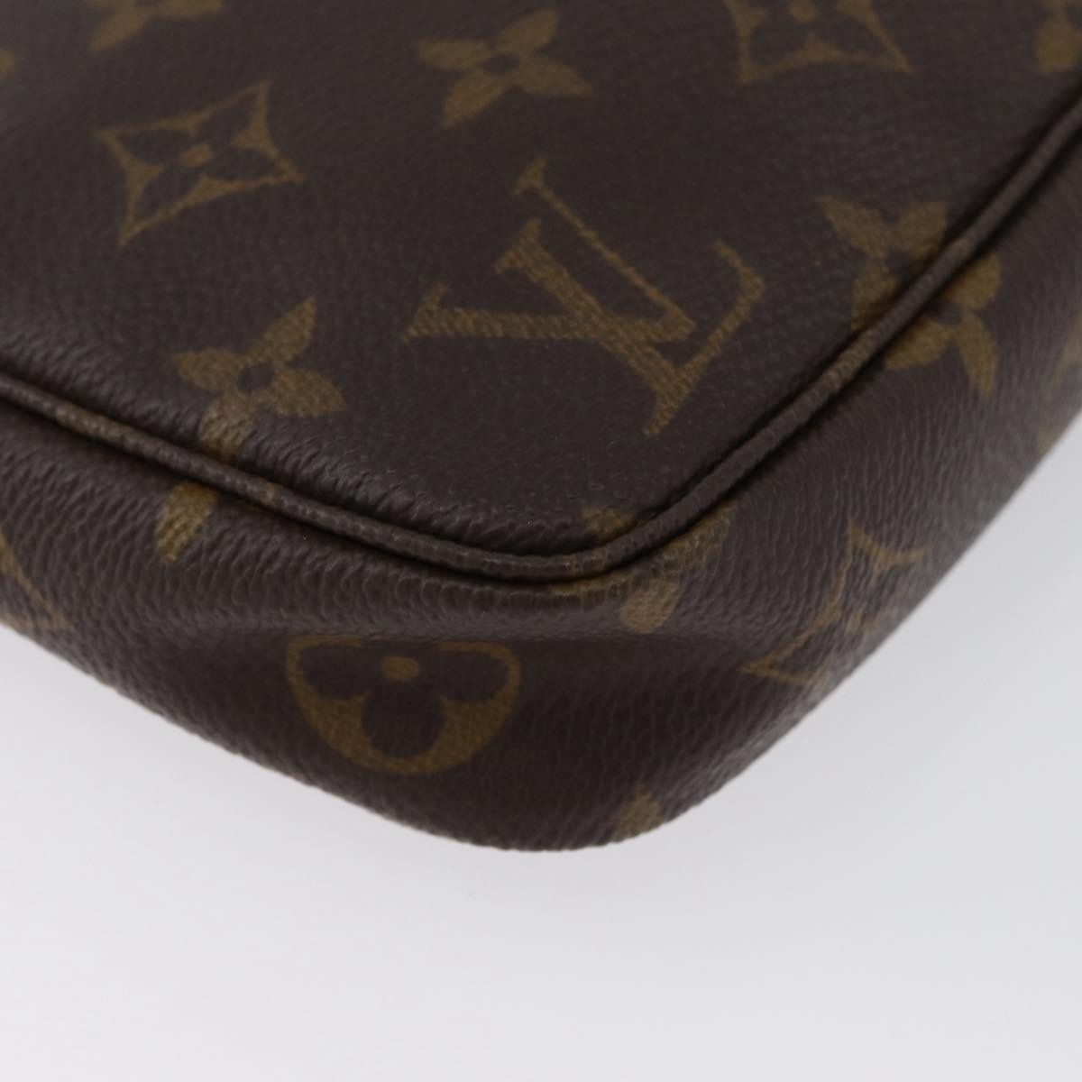 Louis Vuitton Pochette Accessoires Nm Monogram Canvas Brown Canvas Clutche & Pouche Bag (Pre-Owned)
