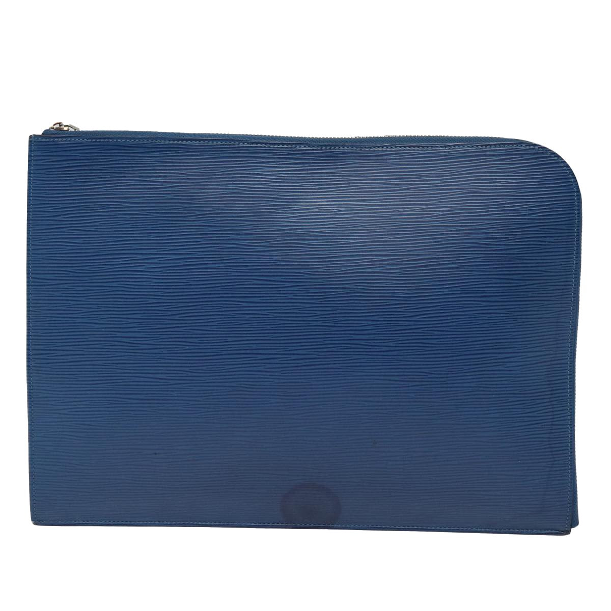 Louis Vuitton Pochette Jour Epi Leather Blue Leather Clutche & Pouche Bag (Pre-Owned)