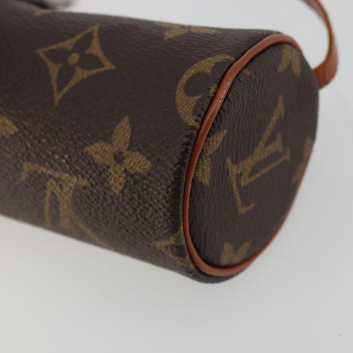 Louis Vuitton Papillon Pochette Monogram Canvas Brown Canvas Clutche & Pouche Bag (Pre-Owned)