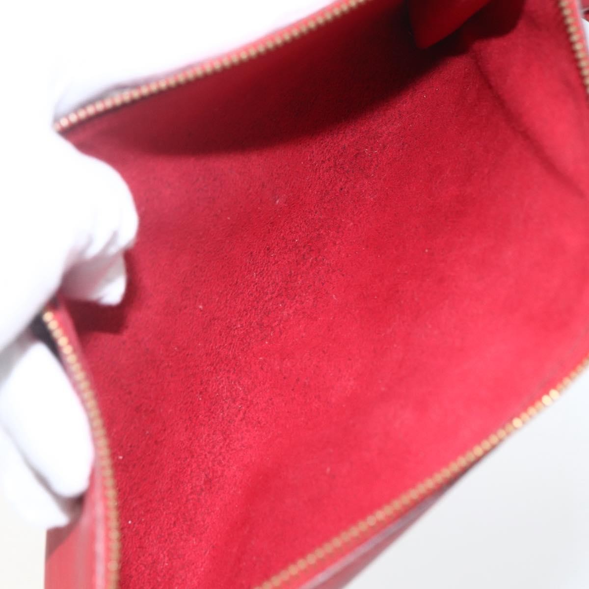 Louis Vuitton Pochette Accessoires Epi Leather Red Leather Clutche & Pouche Bag (Pre-Owned)