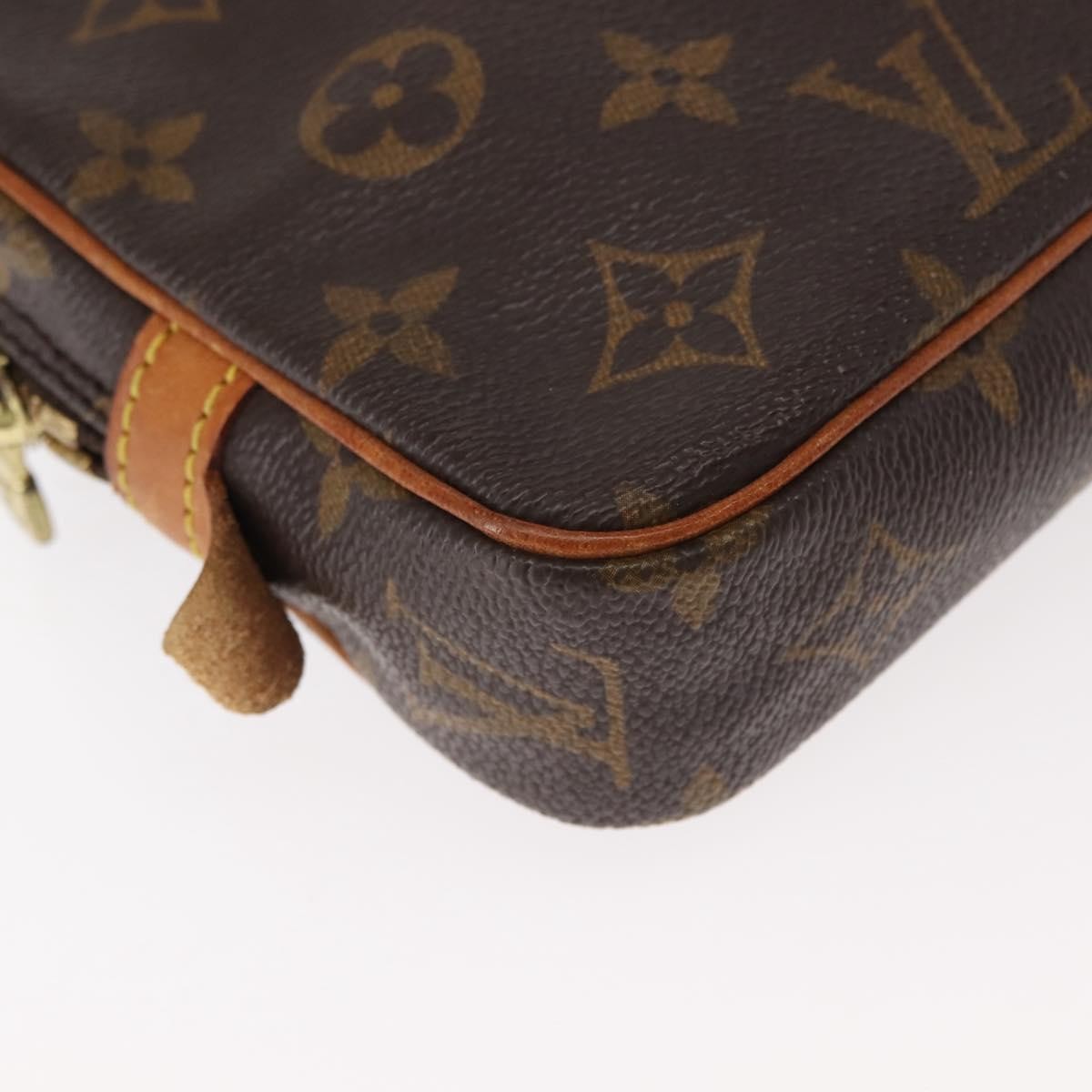 Louis Vuitton Pochette Marly Bandouliere Bag Monogram Canvas Brown Canvas Shoulder Bag Bag (Pre-Owned)