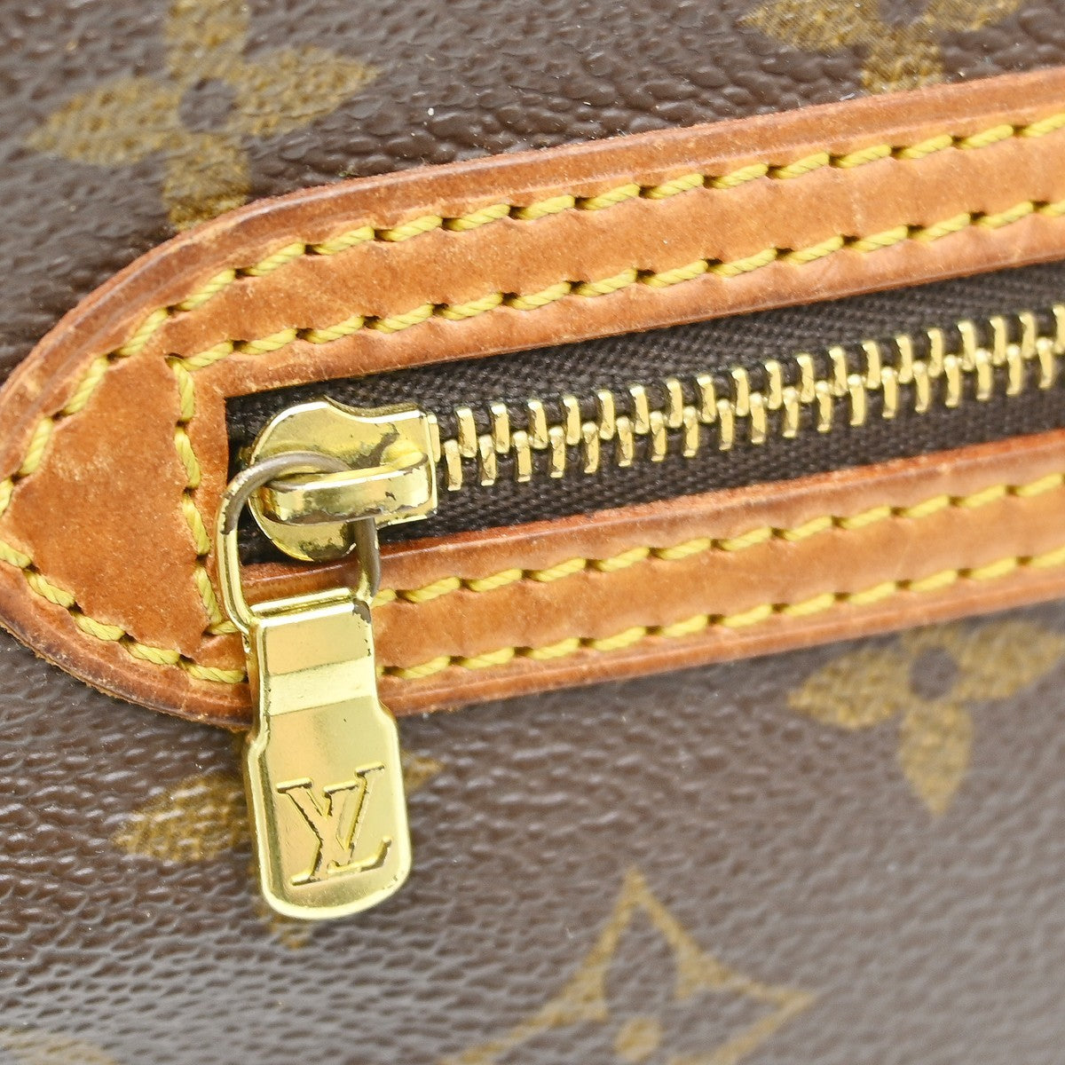 Louis Vuitton Marly Dragonne Clutch Monogram Canvas Brown Canvas Clutche & Pouche Bag (Pre-Owned)