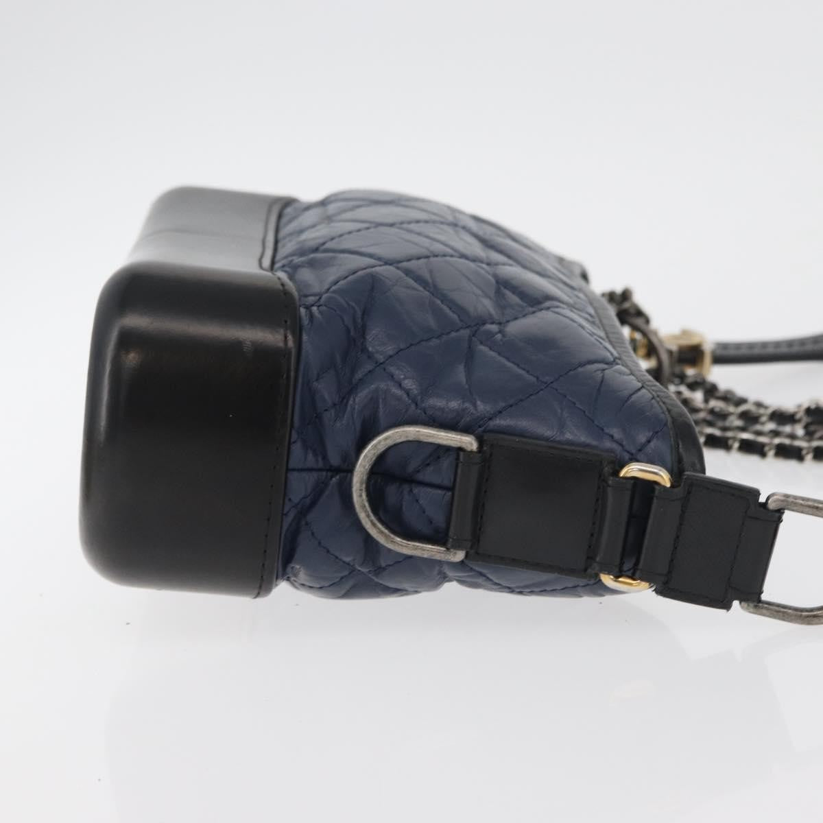 Chanel Gabrielle Hobo Quilted Aged Calfskin Multicolour Leather Shoulder Bag Bag (Pre-Owned)
