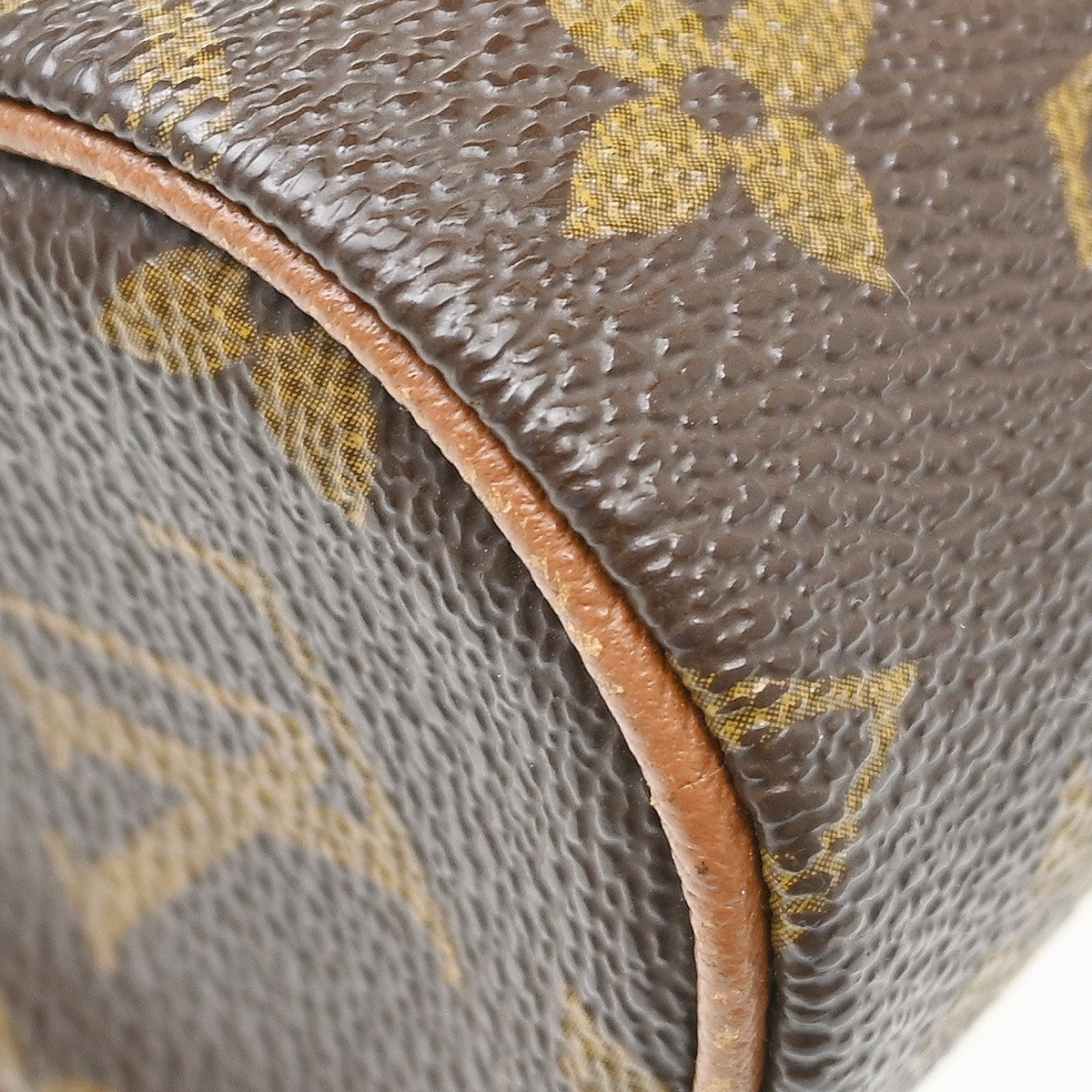 Louis Vuitton Papillon Pochette Monogram Canvas Brown Canvas Handbag (Pre-Owned)