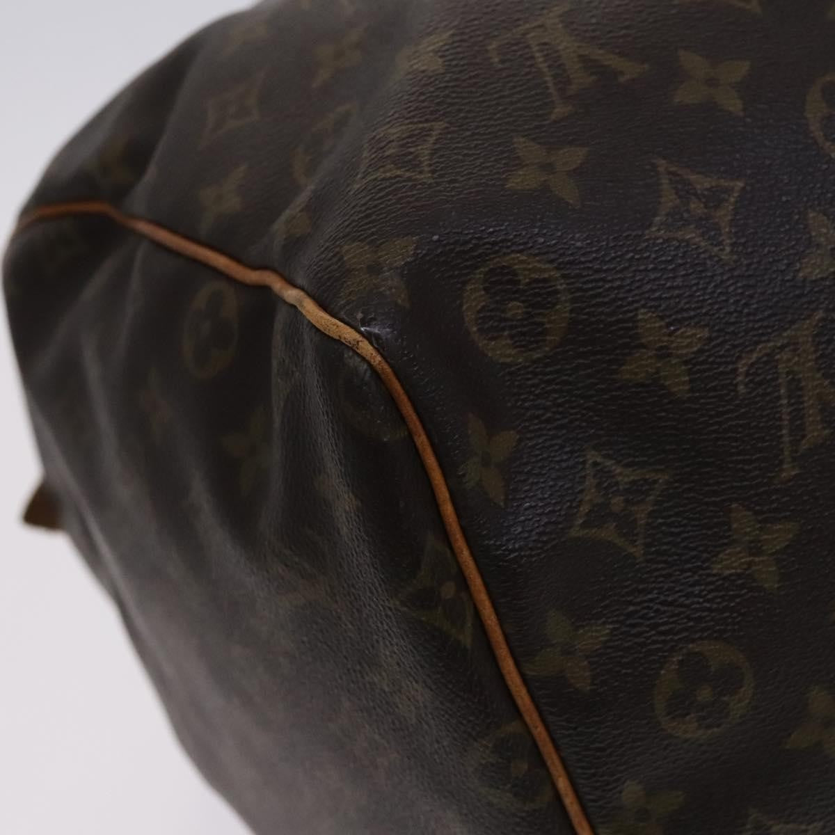 Louis Vuitton Keepall Bag Monogram Canvas Brown Canvas Travel Bag Bag (Pre-Owned)