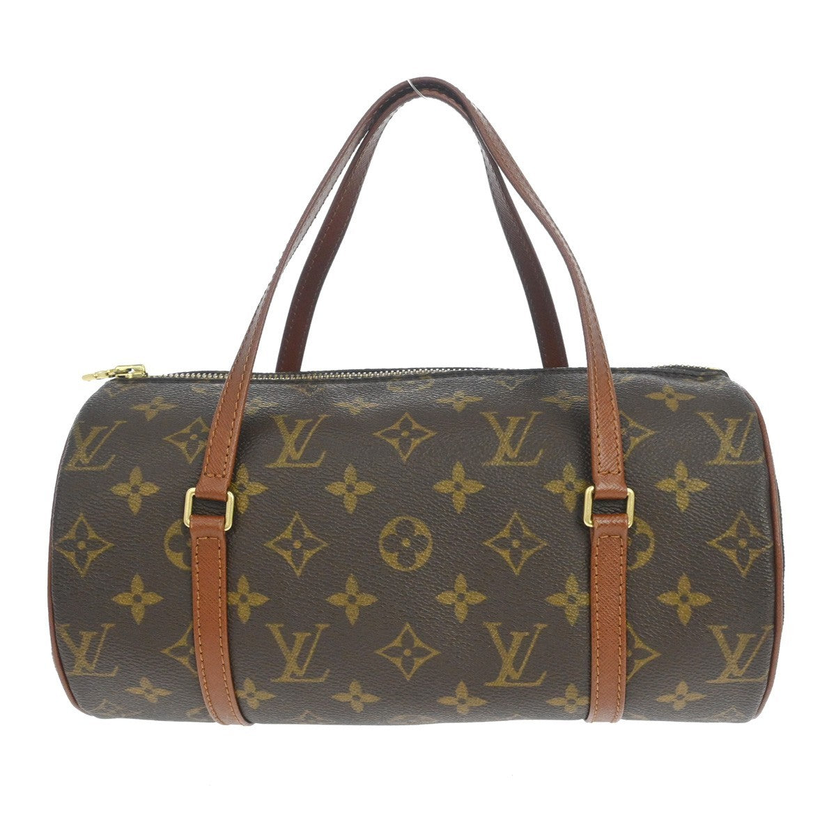 Louis Vuitton Papillon Handbag Monogram Canvas Brown Canvas Handbag (Pre-Owned)