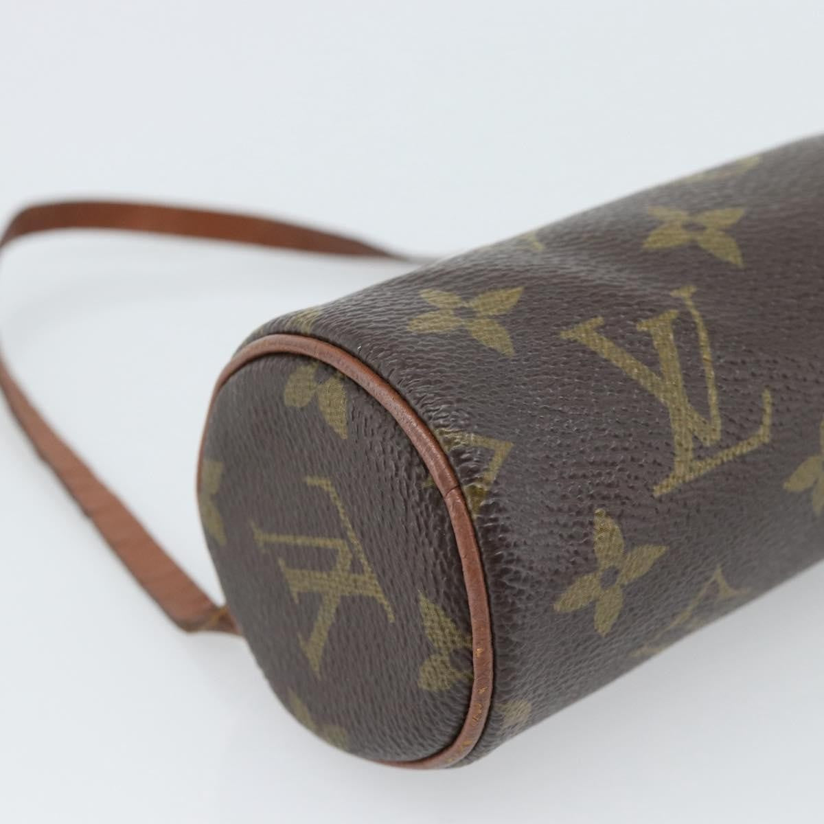 Louis Vuitton Papillon Pochette Monogram Canvas Brown Canvas Clutche & Pouche Bag (Pre-Owned)