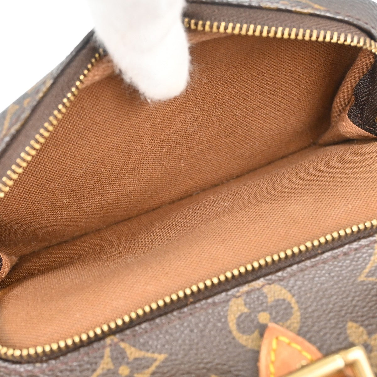 Louis Vuitton Vintage Montsouris Backpack Monogram Canvas Brown Canvas Backpack Bag (Pre-Owned)