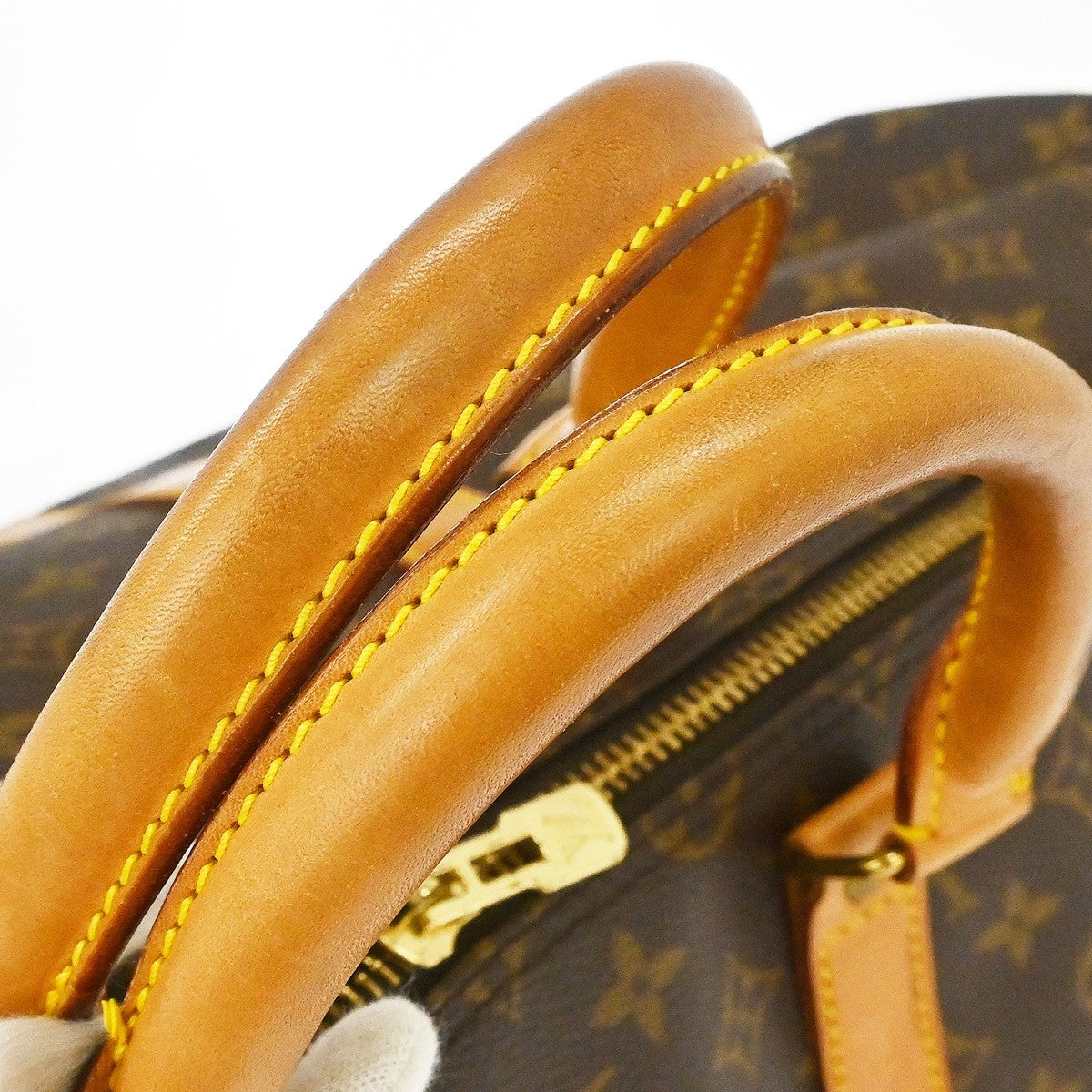 Louis Vuitton Keepall Bandouliere Bag Monogram Canvas Brown Canvas Travel Bag Bag (Pre-Owned)