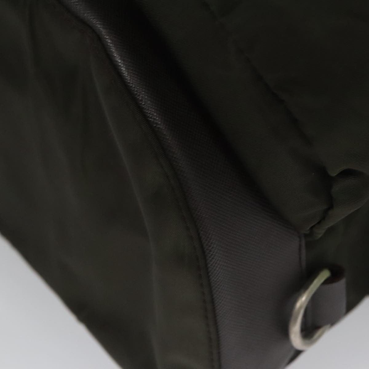 Prada Double Front Pocket Backpack Tessuto Khaki Nylon Backpack Bag (Pre-Owned)
