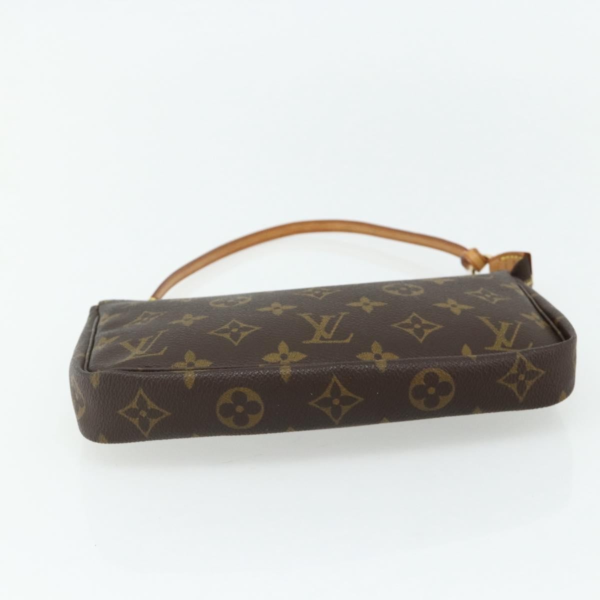 Louis Vuitton Pochette Accessoires Monogram Canvas Brown Canvas Clutche & Pouche Bag (Pre-Owned)