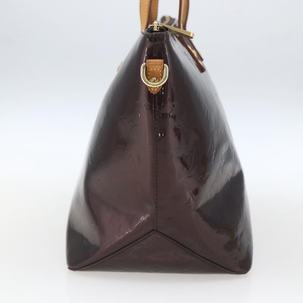 Louis Vuitton Bellevue Handbag Monogram Vernis Brown Patent_Leather Tote Bag Bag (Pre-Owned)