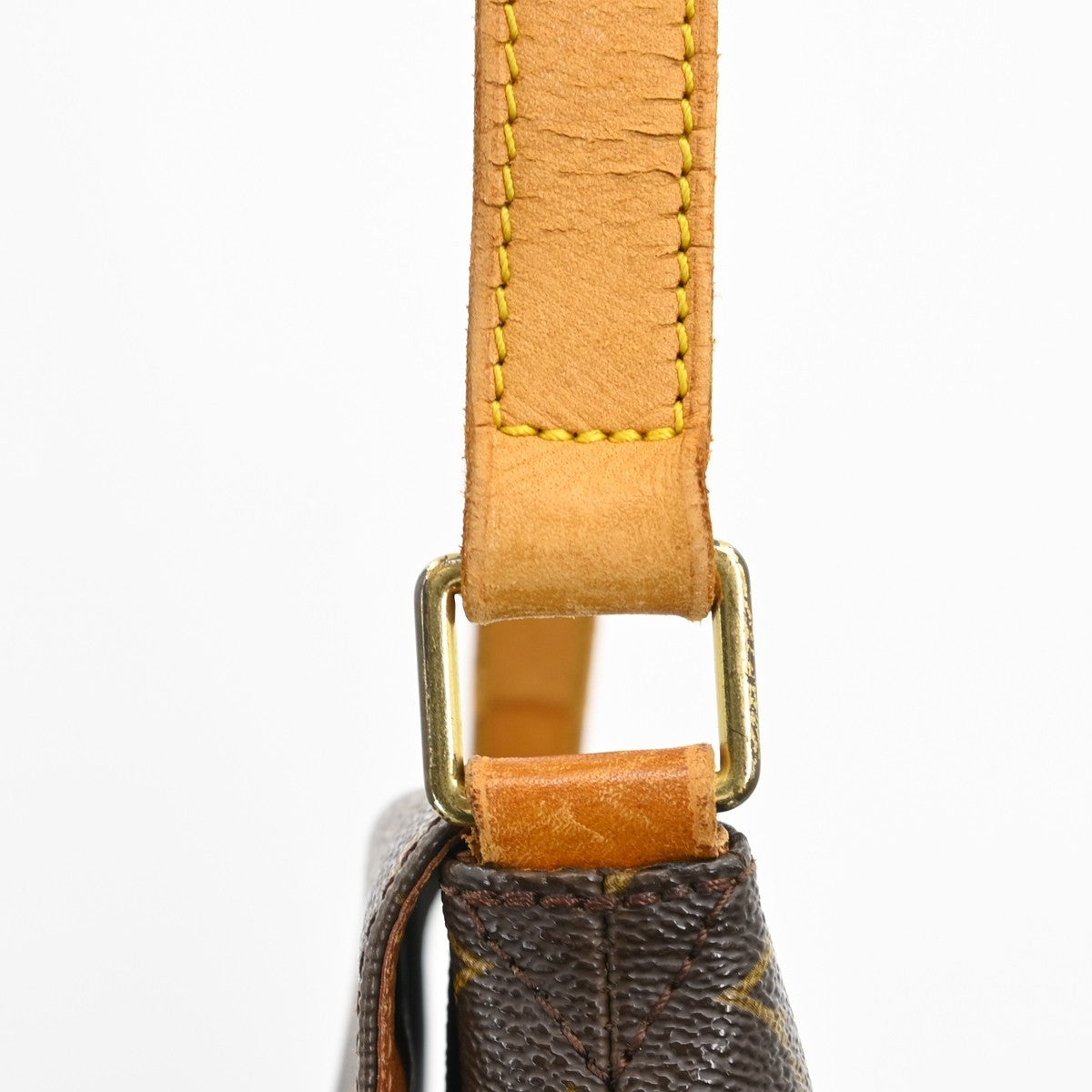 Louis Vuitton Musette Salsa Handbag Monogram Canvas Brown Canvas Shoulder Bag Bag (Pre-Owned)