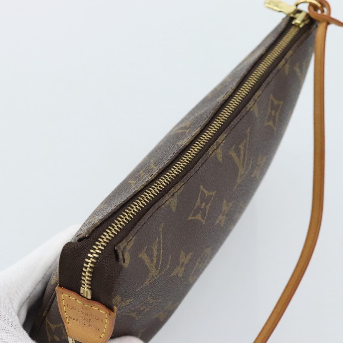 Louis Vuitton Pochette Accessoires Nm Monogram Canvas Brown Canvas Clutche & Pouche Bag (Pre-Owned)