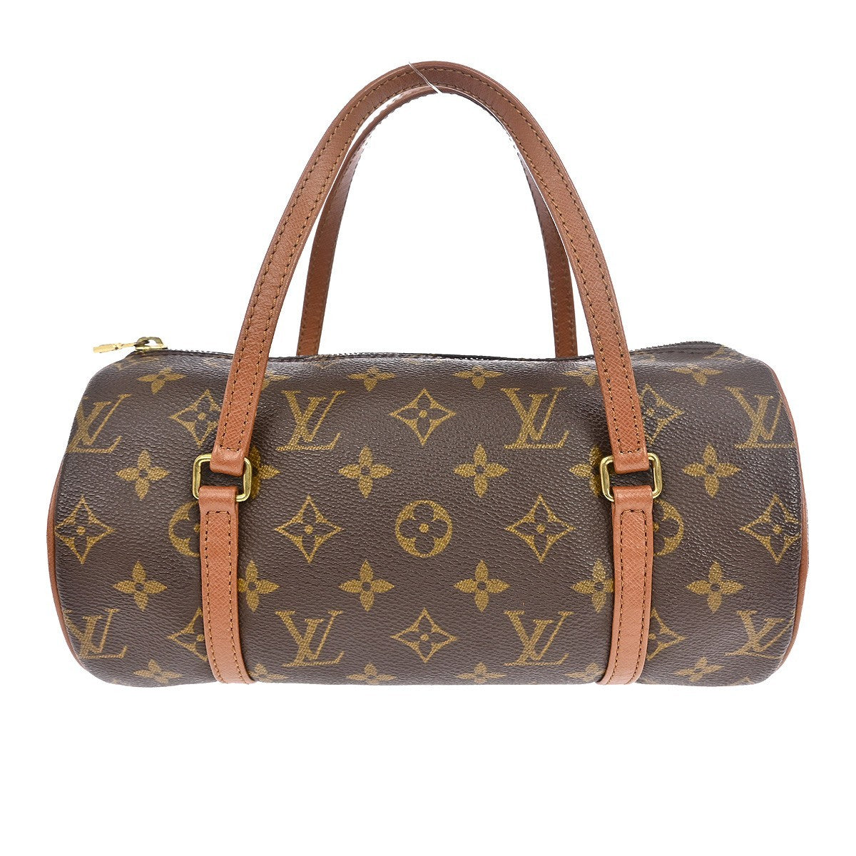 Louis Vuitton Papillon Handbag Monogram Canvas Brown Canvas Handbag (Pre-Owned)