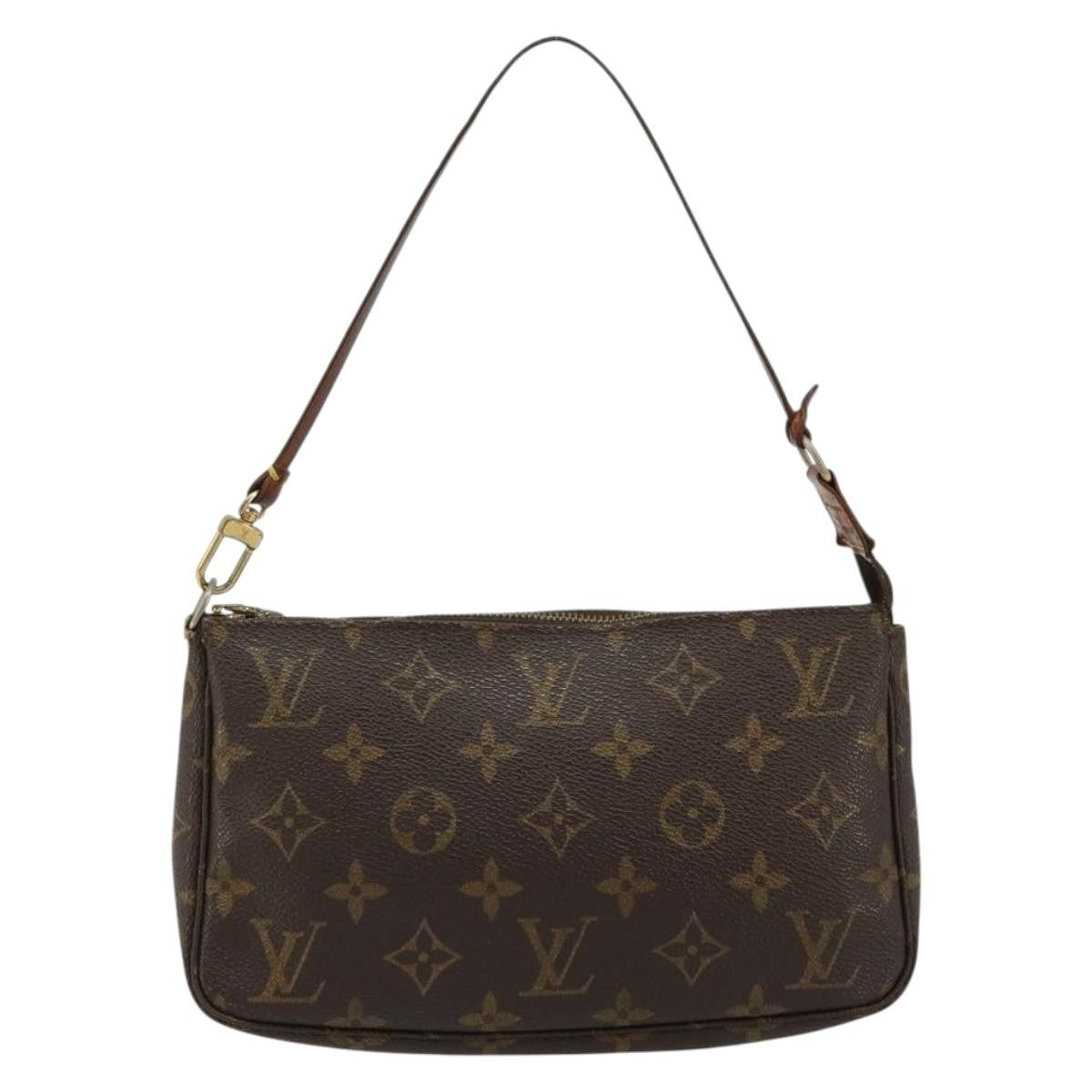 Louis Vuitton Pochette Accessoires Nm Monogram Canvas Brown Canvas Clutche & Pouche Bag (Pre-Owned)