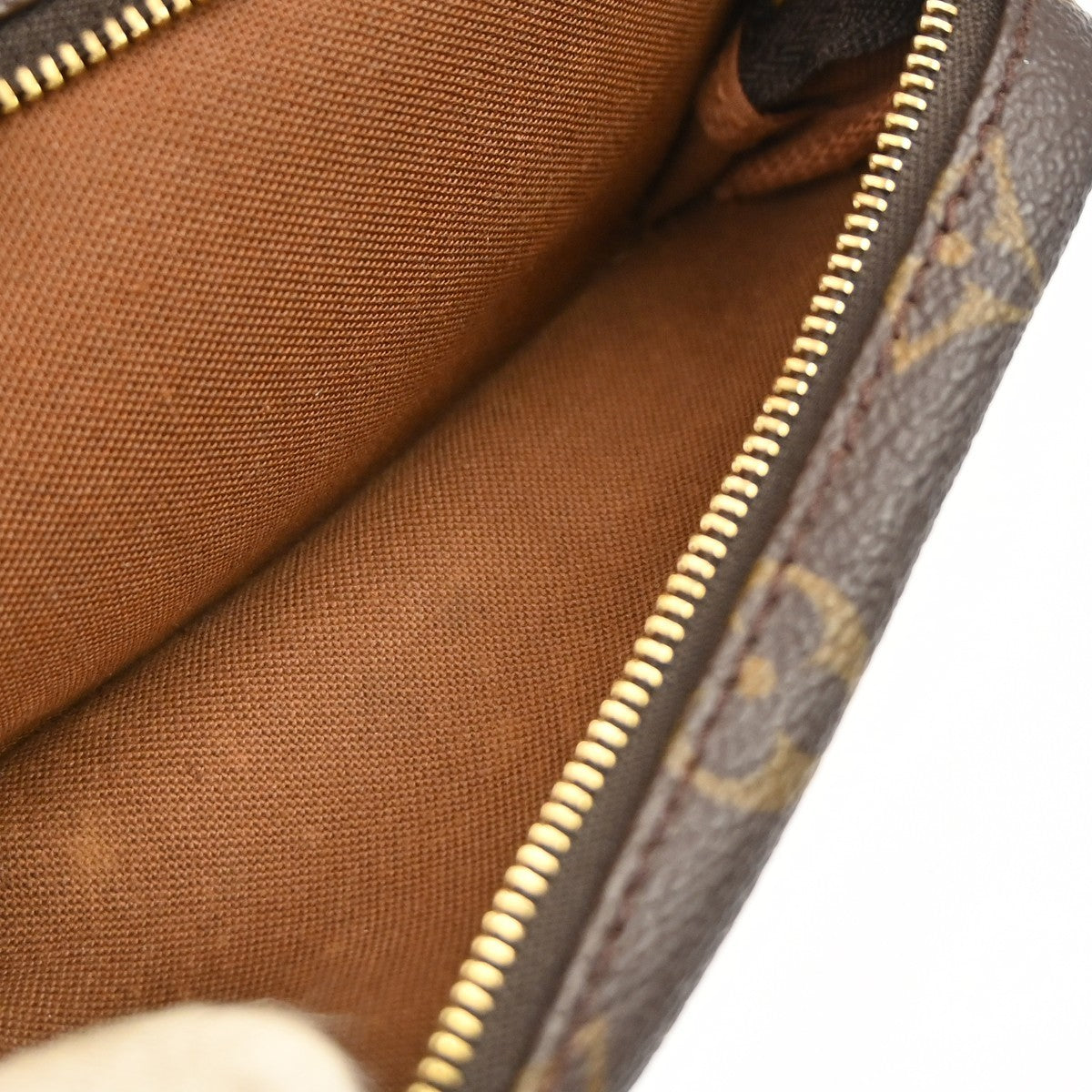 Louis Vuitton Vintage Montsouris Backpack Monogram Canvas Brown Canvas Backpack Bag (Pre-Owned)