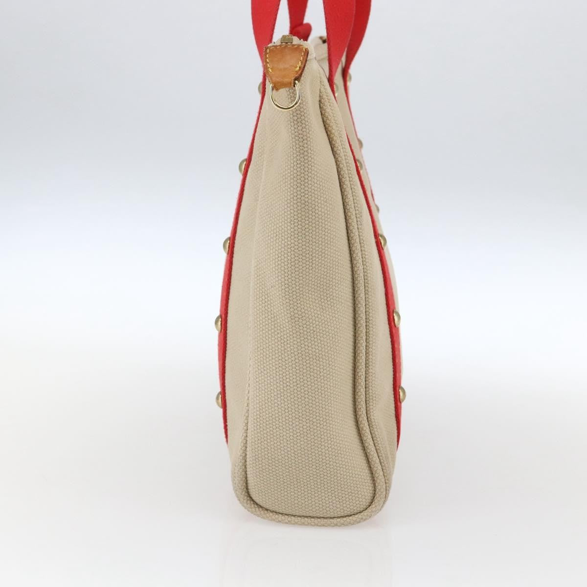 Louis Vuitton Antigua Tote Canvas Beige Canvas Tote Bag Bag (Pre-Owned)