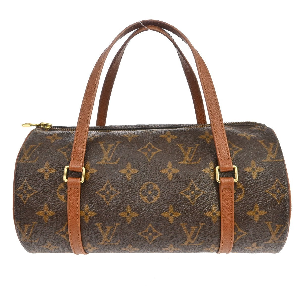 Louis Vuitton Papillon Handbag Monogram Canvas Brown Canvas Handbag (Pre-Owned)