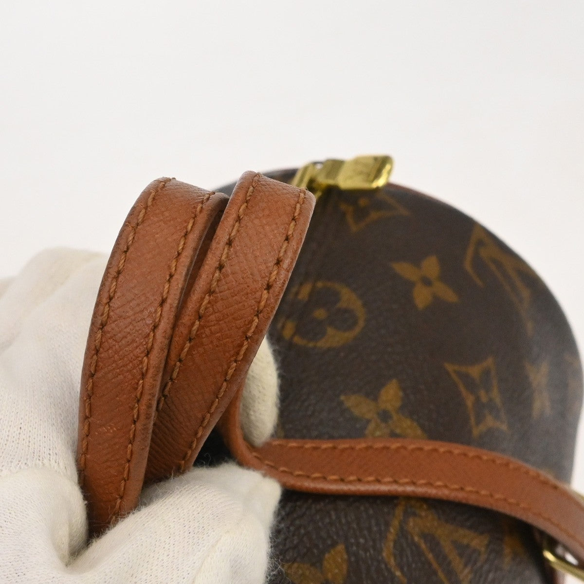 Louis Vuitton Papillon Handbag Monogram Canvas Brown Canvas Handbag (Pre-Owned)