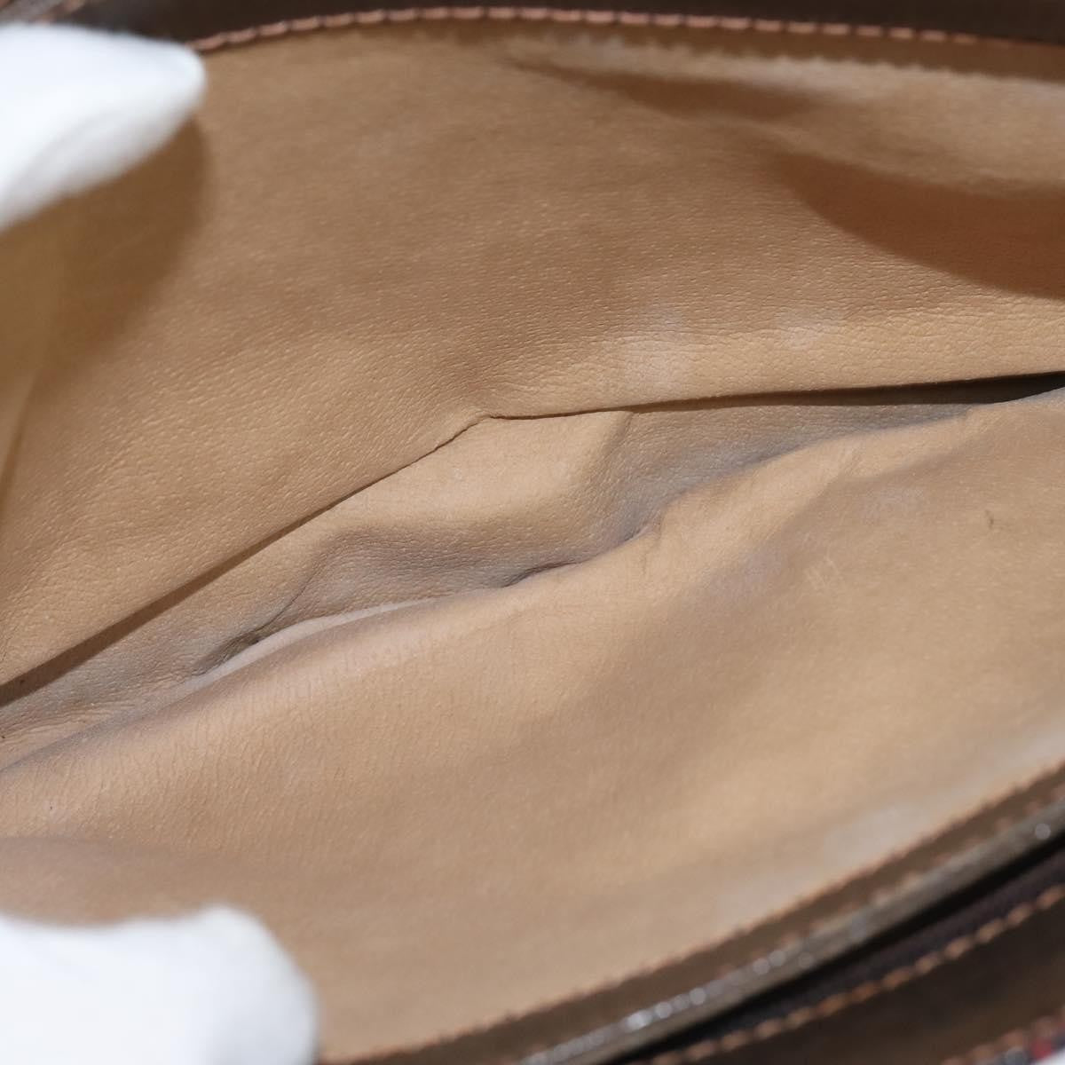 Gucci Ophidia Zip Shoulder Bag Gg Coated Canvas Beige Canvas Shoulder Bag Bag (Pre-Owned)