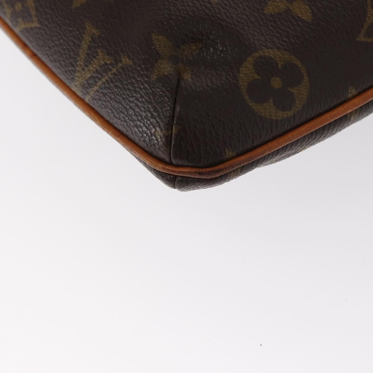 Louis Vuitton Partition Wristlet Clutch Monogram Canvas Brown Canvas Clutche & Pouche Bag (Pre-Owned)