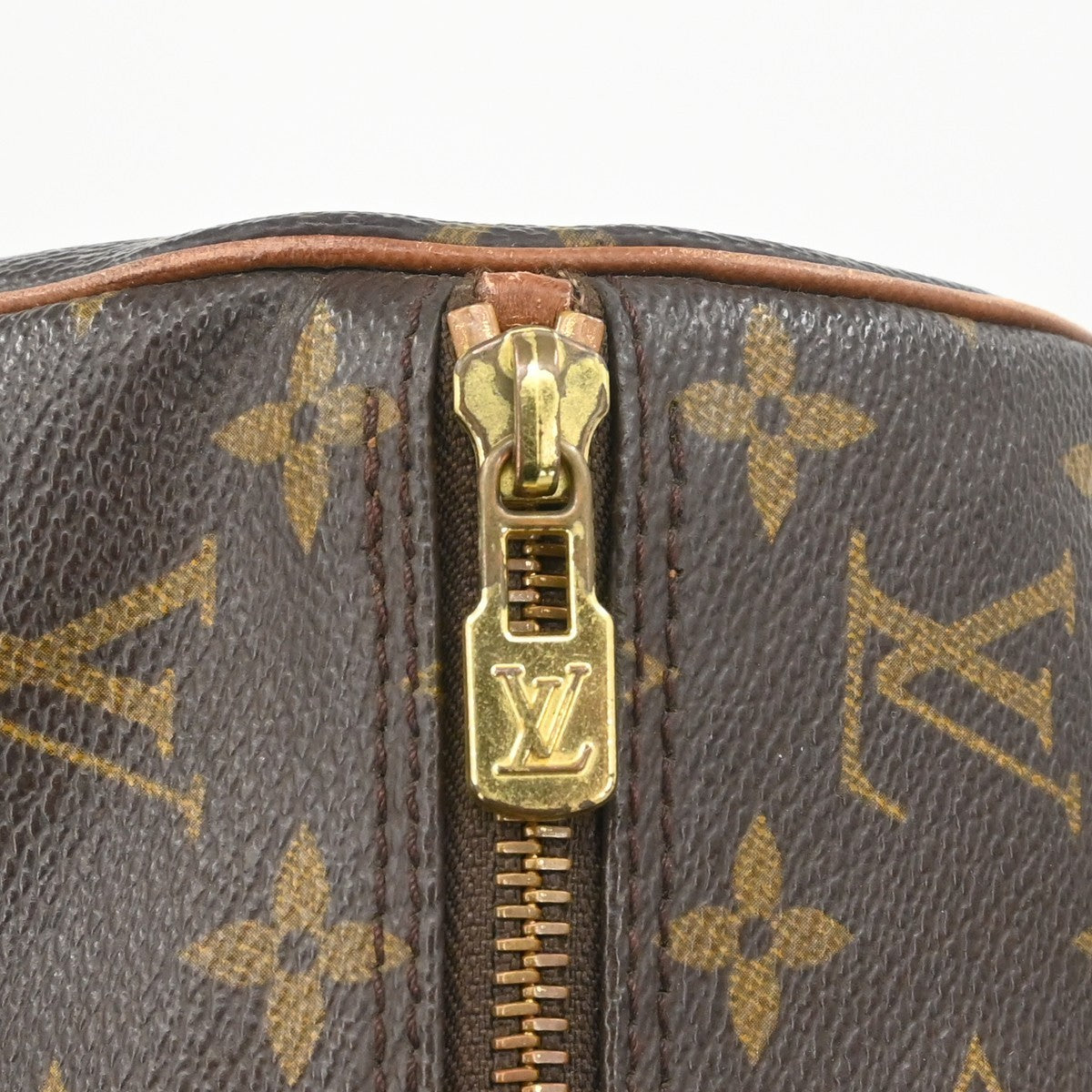 Louis Vuitton Papillon Handbag Monogram Canvas Brown Canvas Handbag (Pre-Owned)