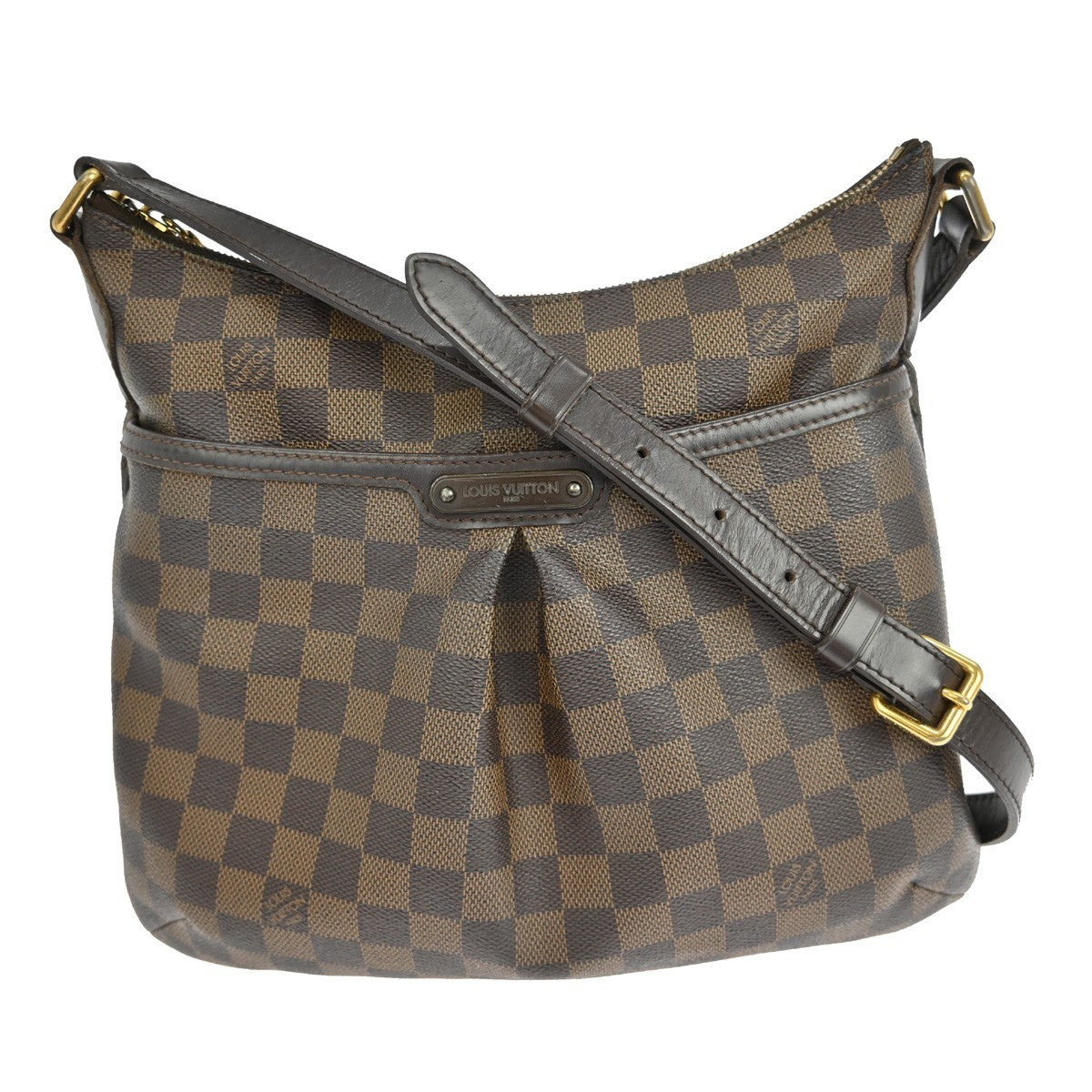 Louis Vuitton Bloomsbury Handbag Damier Brown Canvas Shoulder Bag Bag (Pre-Owned)