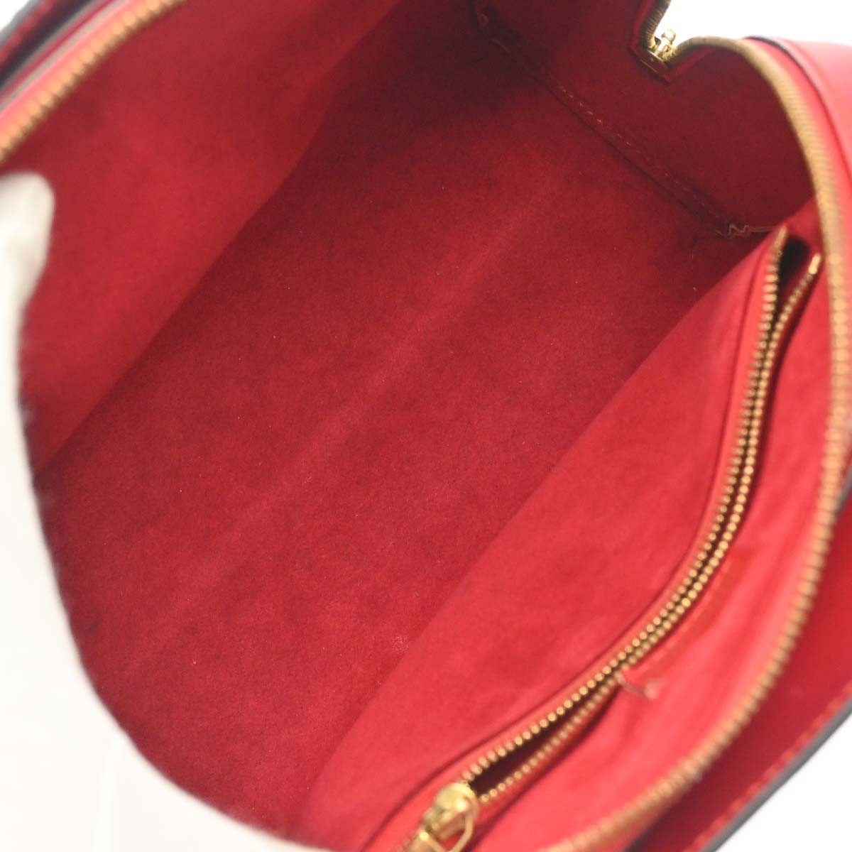 Louis Vuitton Pont Neuf Handbag Epi Leather Red Leather Handbag (Pre-Owned)
