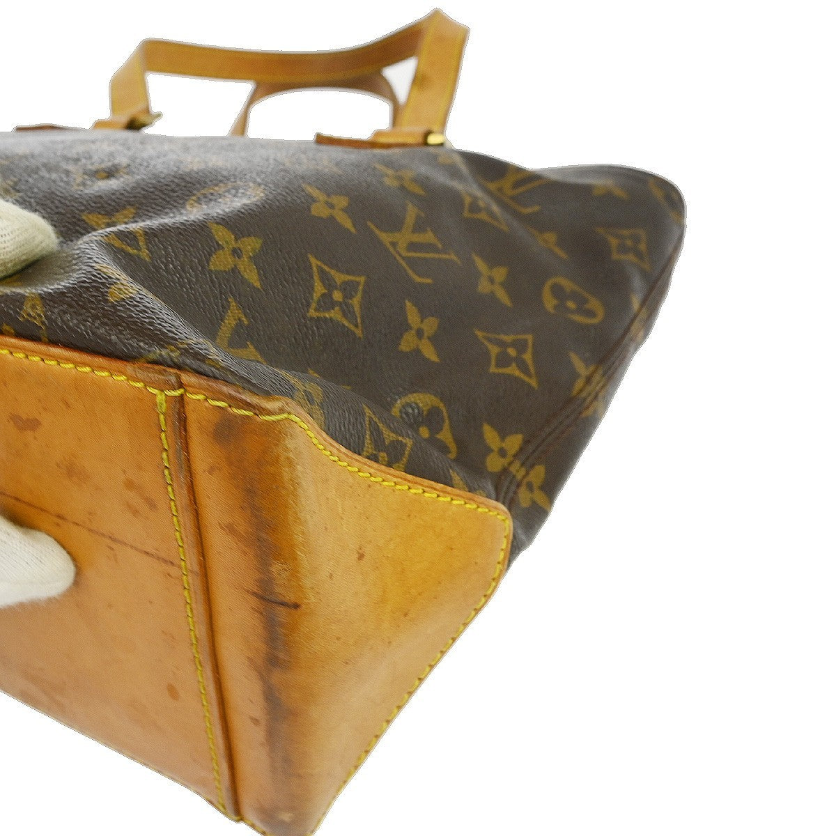 Louis Vuitton Cabas Piano Monogram Canvas Brown Canvas Tote Bag Bag (Pre-Owned)