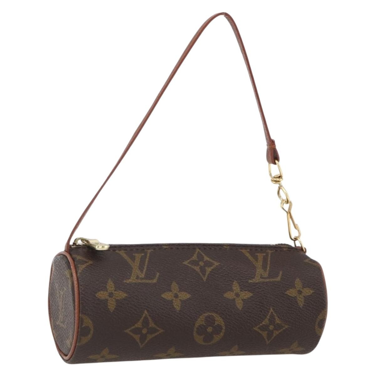 Louis Vuitton Papillon Pochette Monogram Canvas Brown Canvas Clutche & Pouche Bag (Pre-Owned)
