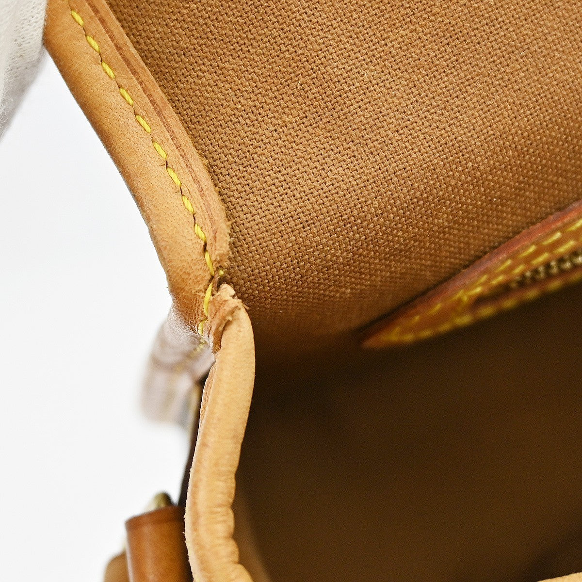 Louis Vuitton Sologne Handbag Monogram Canvas Brown Canvas Shoulder Bag Bag (Pre-Owned)
