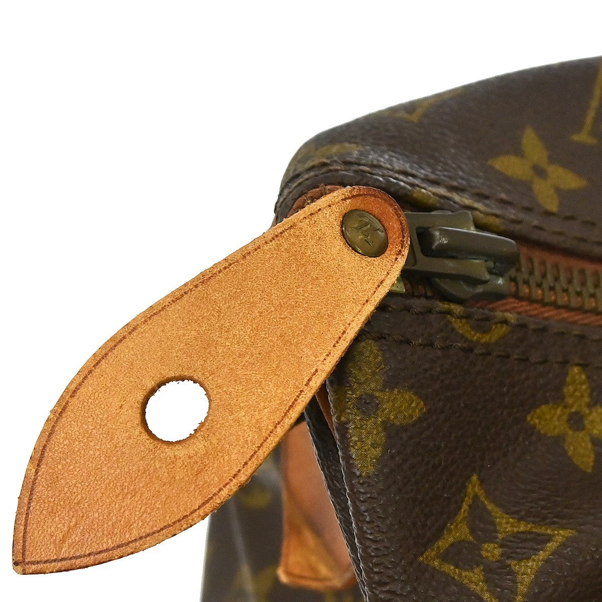 Louis Vuitton Keepall Bag Monogram Canvas Brown Canvas Travel Bag Bag (Pre-Owned)