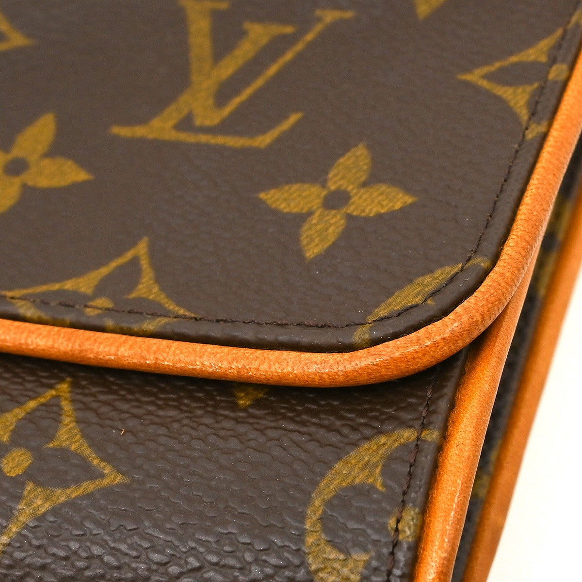 Louis Vuitton Twin Handbag Monogram Canvas Brown Canvas Clutche & Pouche Bag (Pre-Owned)