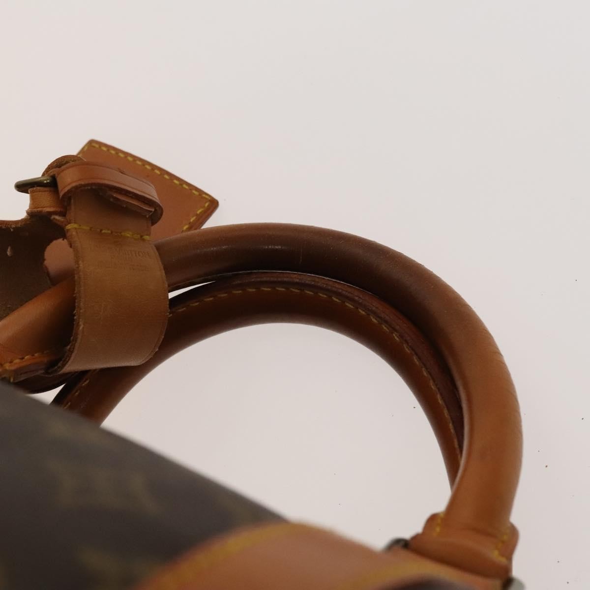 Louis Vuitton Keepall Bag Monogram Canvas Brown Canvas Travel Bag Bag (Pre-Owned)