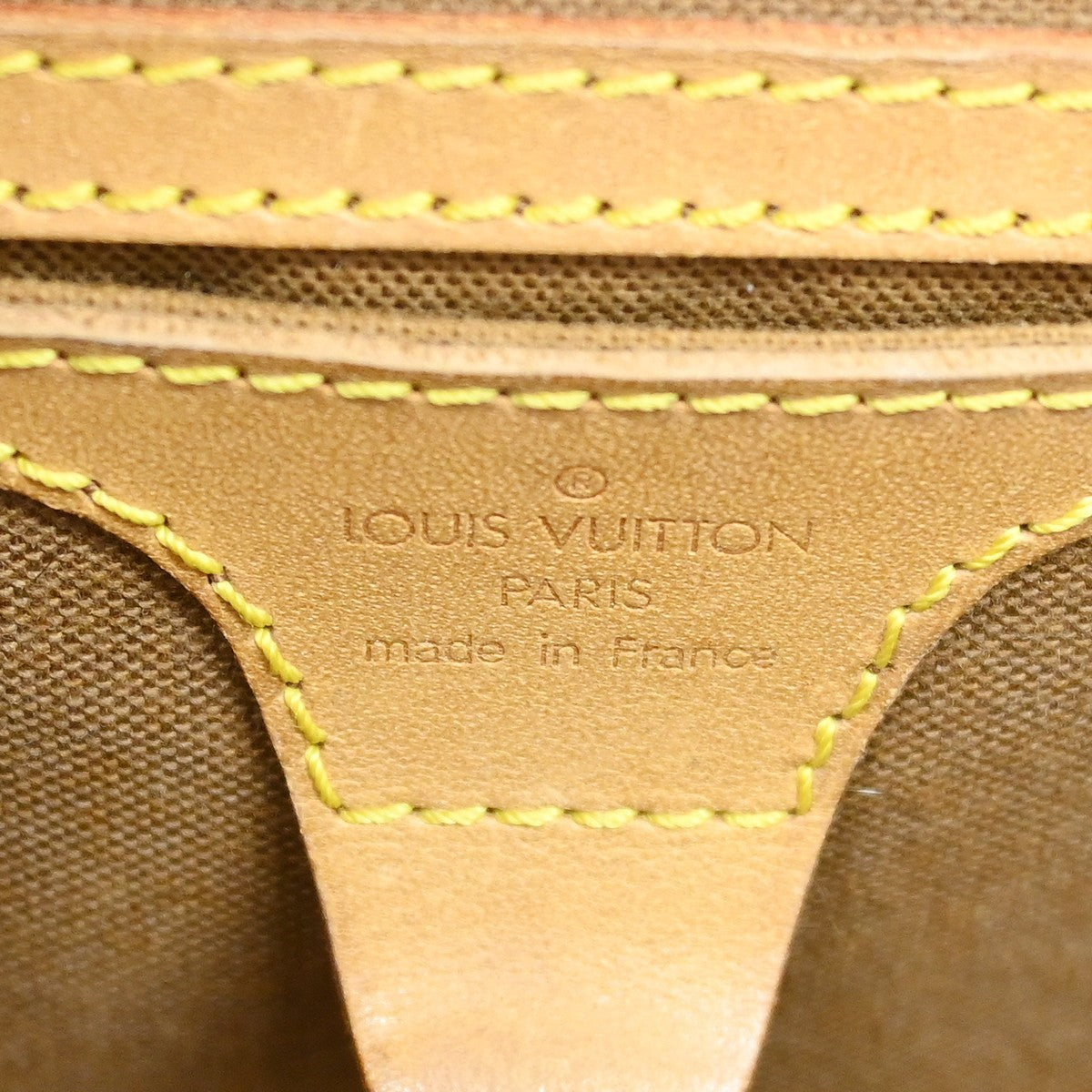 Louis Vuitton Ellipse Bag Monogram Canvas Brown Canvas Handbag (Pre-Owned)