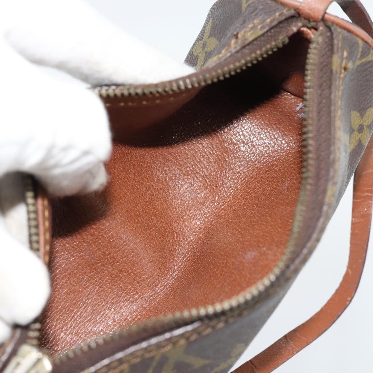 Louis Vuitton Papillon Pochette Monogram Canvas Brown Canvas Clutche & Pouche Bag (Pre-Owned)
