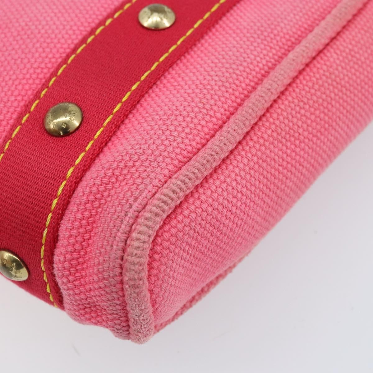 Louis Vuitton Antigua Tote Canvas Pink Canvas Handbag (Pre-Owned)