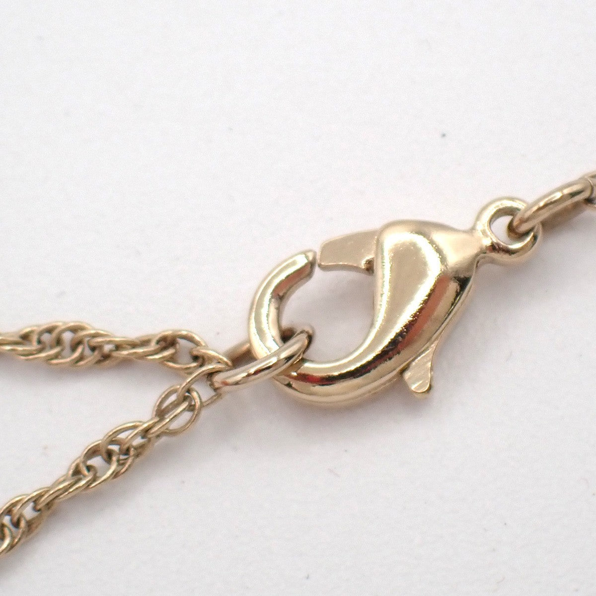 Chanel Owl Pendant Necklace Gold Plated Gold Gold_Plated Necklace Jewelry (Pre-Owned)