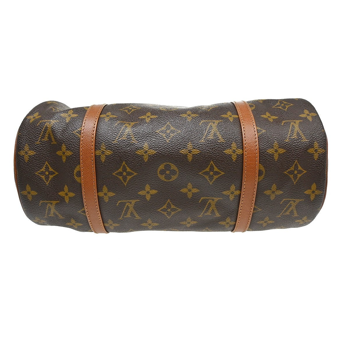 Louis Vuitton Papillon Handbag Monogram Canvas Brown Canvas Handbag (Pre-Owned)