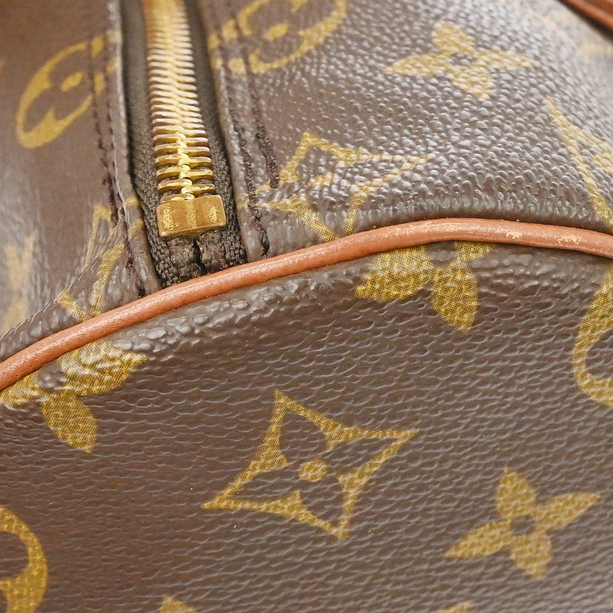 Louis Vuitton Papillon Handbag Monogram Canvas Brown Canvas Handbag (Pre-Owned)