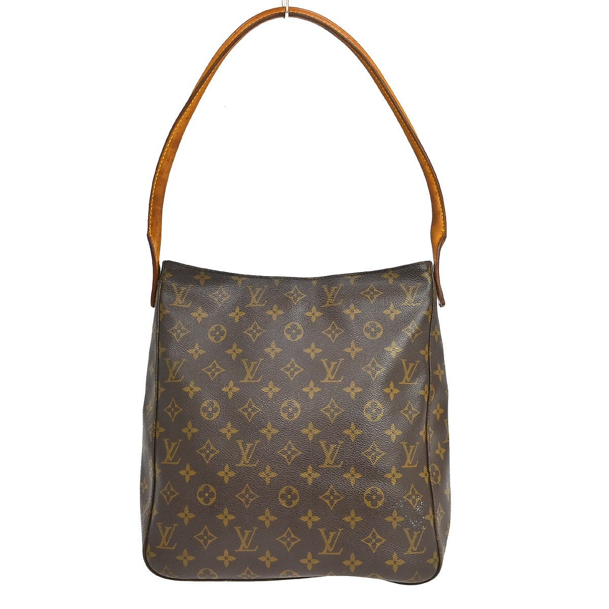 Louis Vuitton Monogram Looping Handbag Monogram Canvas Brown Canvas Shoulder Bag Bag (Pre-Owned)