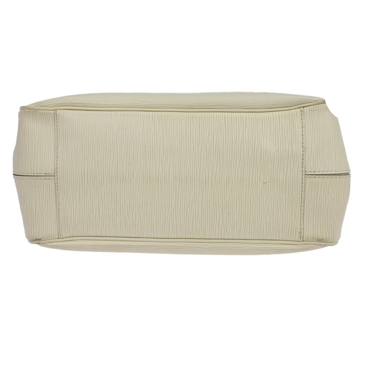 Louis Vuitton Passy Tote Epi Leather White Leather Handbag (Pre-Owned)