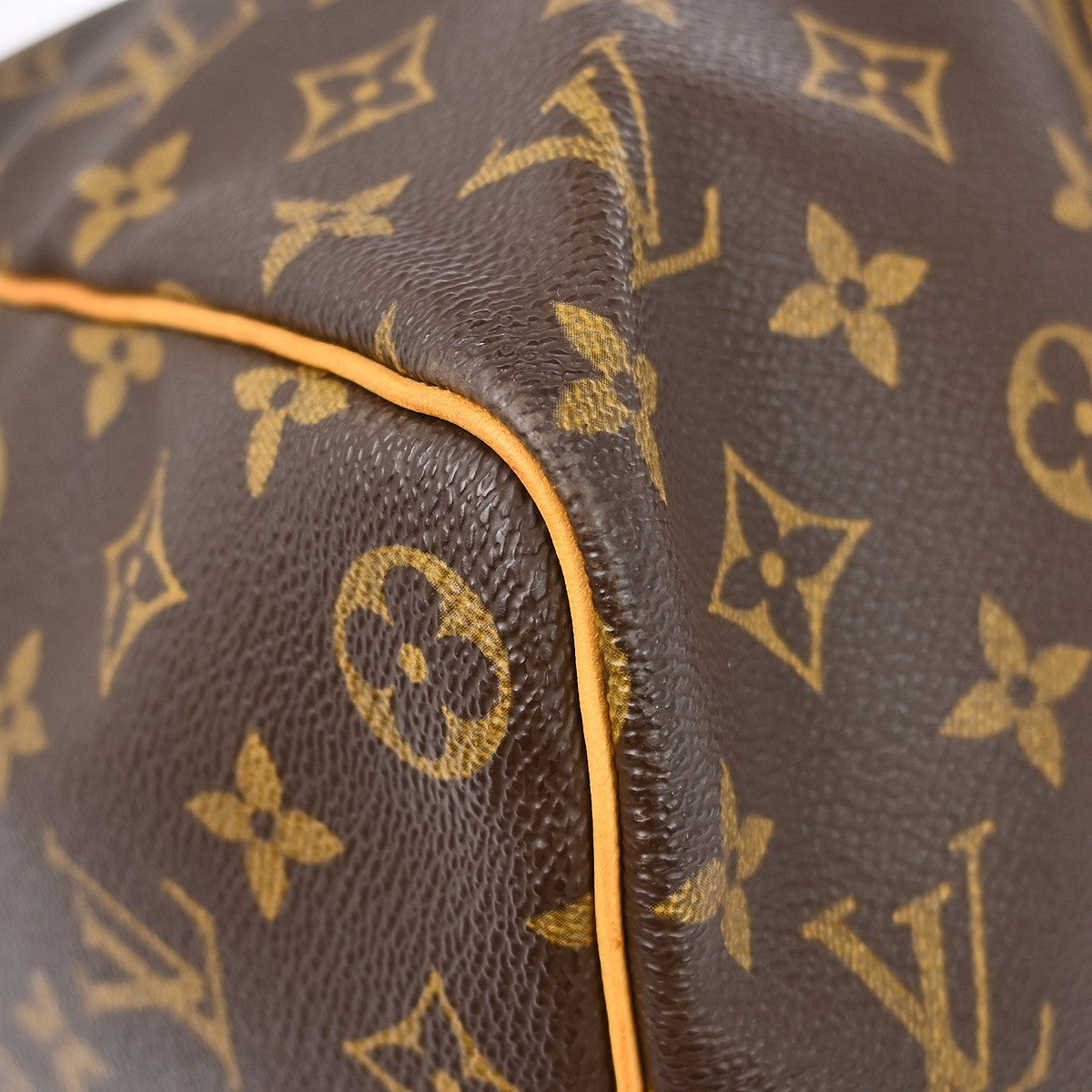 Louis Vuitton Keepall Bag Monogram Canvas Brown Canvas Travel Bag Bag (Pre-Owned)