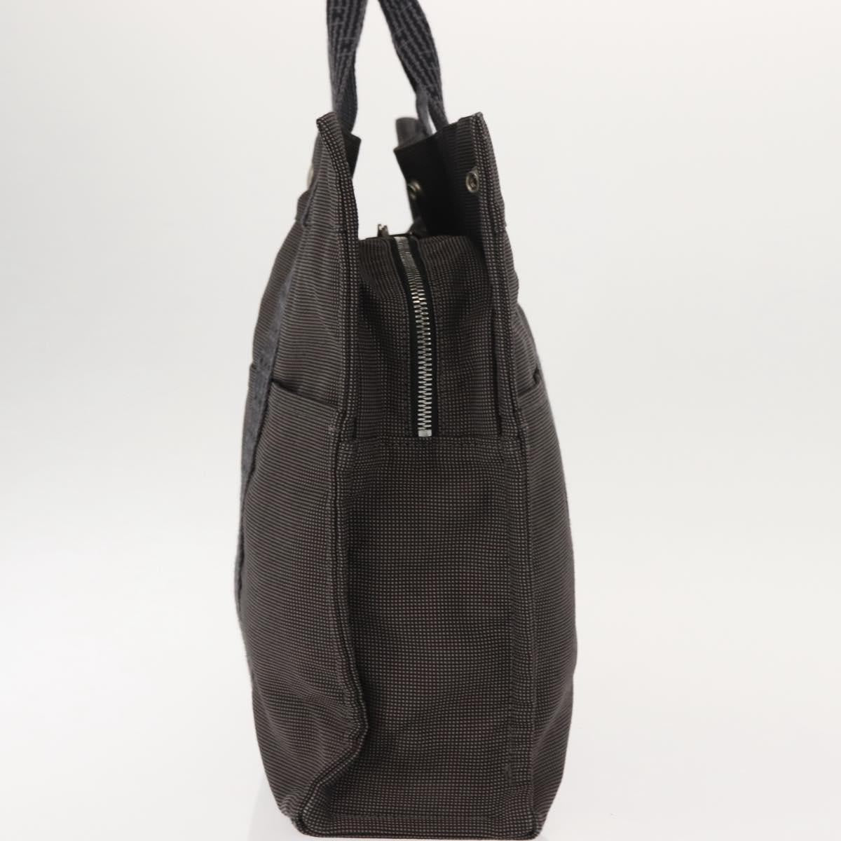 Hermes Fourre-Tout Herline Fourre-Tout Herline Gray Canvas Tote Bag Bag (Pre-Owned)