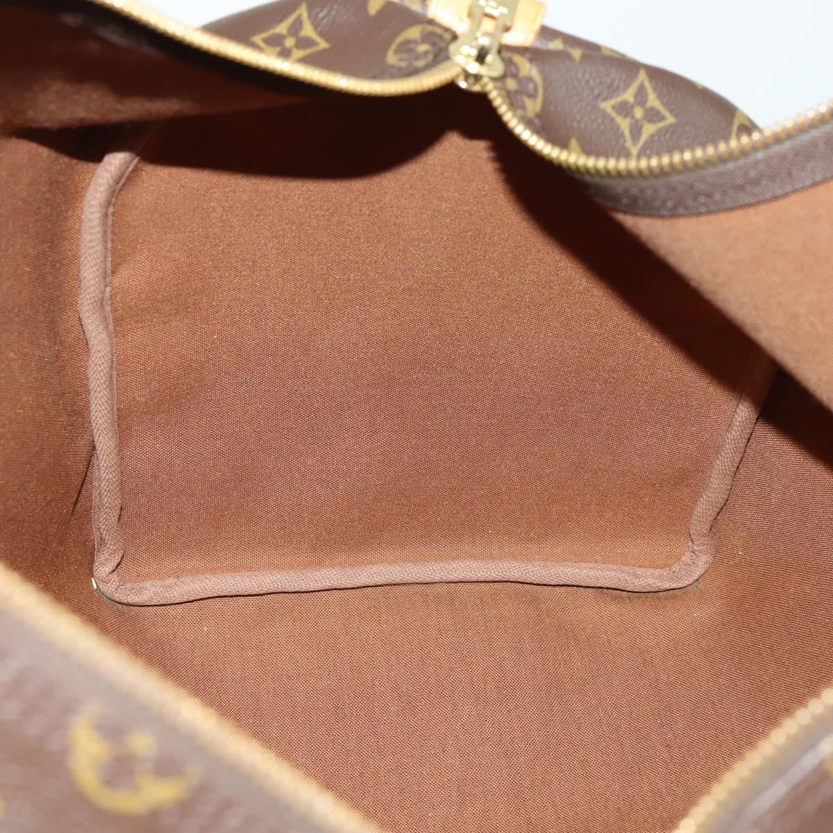 Louis Vuitton Keepall Bag Monogram Canvas Brown Canvas Travel Bag Bag (Pre-Owned)